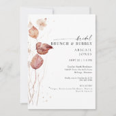 秋のブライダルブランチ&バブリー 招待状 (正面)