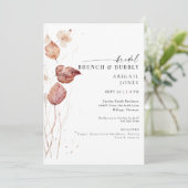 秋のブライダルブランチ&バブリー 招待状 (スタンド正面)