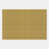 秋のブラウンズプレイドトリオ ラッピングペーパーシート (正面3)