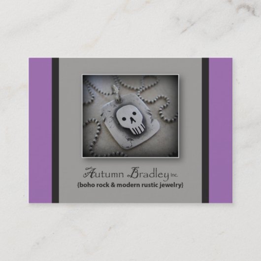 秋のブラッドリーの名刺 名刺 (正面)