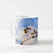 秋のブランチ抽象芸術マグ コーヒーマグカップ (正面左)