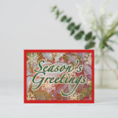 秋のブランブルズホリデーシーズンアイテム シーズンポストカード (スタンド正面)