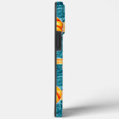 秋のブルーカボチャiPhoneケースメイト Case-Mate iPhoneケース (裏面 / 右)