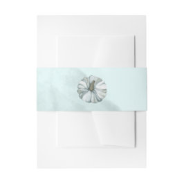 秋のブルーパンプキン 招待状ベリーバンド