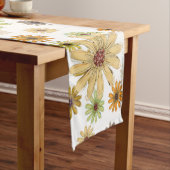 秋のブーケテーブルランナー2 ロングテーブルランナー (インサイチュ)