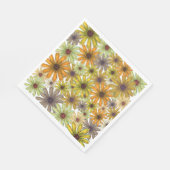 秋のブーケペーパーナプキン スタンダードランチョンナプキン (角)