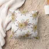 秋のブーケ枕 クッション (ブランケット)