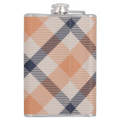 秋のプラッ市松模様にド秋の感謝祭 フラスク (裏面)