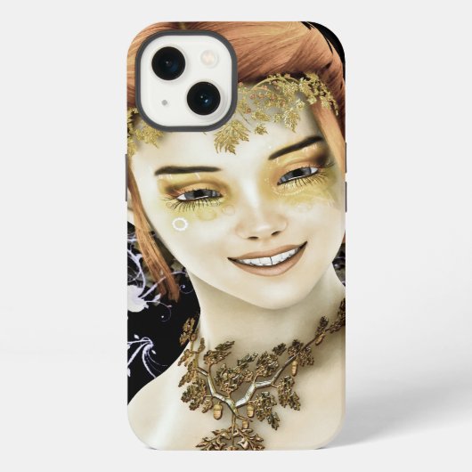 秋のプリンセス iPhoneケース (裏面)