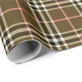 秋のプレイド ラッピングペーパー (ロールコーナー)