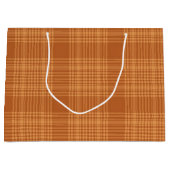 秋のプレイド ラージペーパーバッグ (正面)