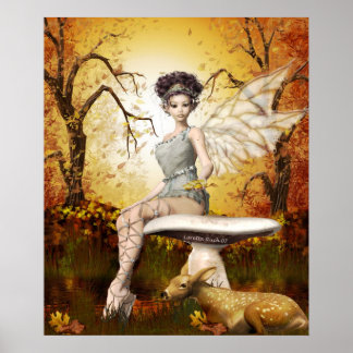 秋のプレゼント ポスター