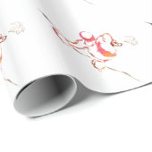 秋のプードル ラッピングペーパー (ロールコーナー)