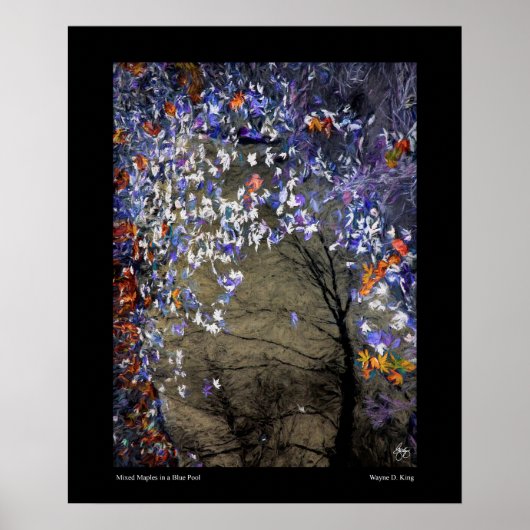 秋のプールにミックスマプル ポスター (正面)