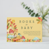 秋のベビーの本きのこ&かぼちゃの エンクロージャーカード (スタンド正面)