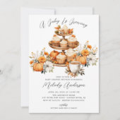 秋のベビーは醸造ベビーブランチ 招待状 (正面)