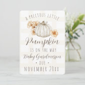 秋のベビーフォトカボチャ発表 案内状 (スタンド正面)