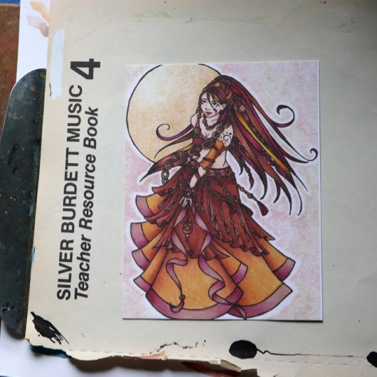 秋のベリーダンサーのポストカード ポストカード