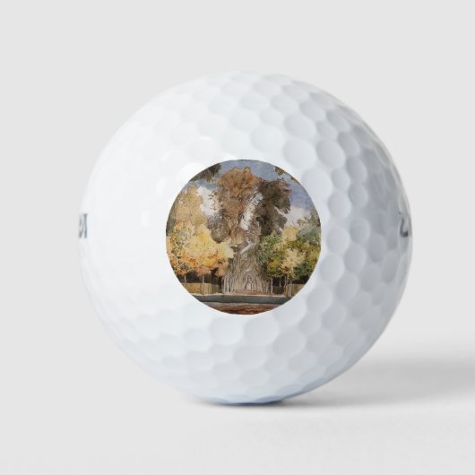 秋のベルサイユ公園(by Konstantin Somov) ゴルフボール (正面)