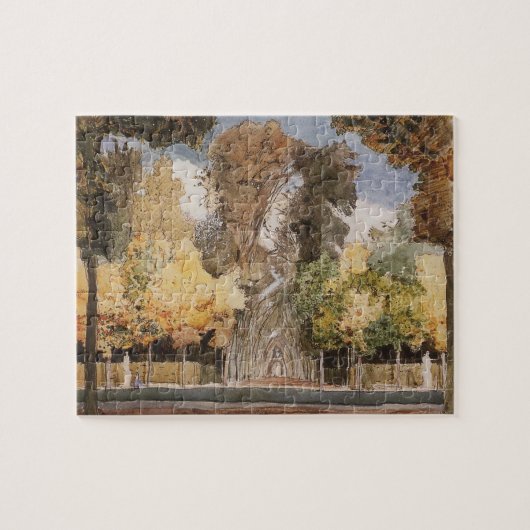 秋のベルサイユ公園(by Konstantin Somov) ジグソーパズル (横)