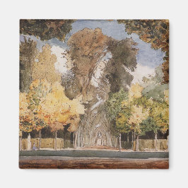秋のベルサイユ公園(by Konstantin Somov) マグネット