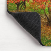 秋のベンチ マウスパッド (コーナー)