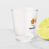 秋のホリデーショットグラス ショットグラス (左)