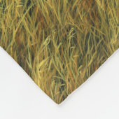 秋のホワイトテールバック フリースブランケット (角)