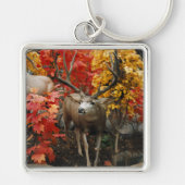 秋のホワイトテール キーホルダー (正面)