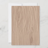 秋のボヘミアンハードのラマパーティーへの招待状 招待状 (裏面)