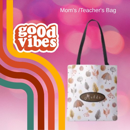 秋のボホアートミニマリストボヘミアントートバッグ トートバッグ