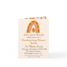 秋のボホレインボーサンクスギビングディナー