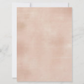 秋のボホー森林のきのこ誕生日招待状 招待状 (裏面)