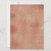 秋のボホ・キノコ・ファンギ・ベイビーシャワー招待状 招待状 (裏面)