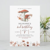 秋のボホ ミュージカル ファースト バースデー 招待状 (スタンド正面)