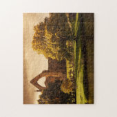 秋のボルトンアビー ジグソーパズル (縦)