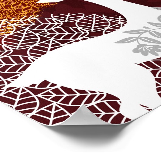 秋のポスター ポスター (角)