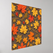 秋のポスター 箔ポスター (レイダウン)