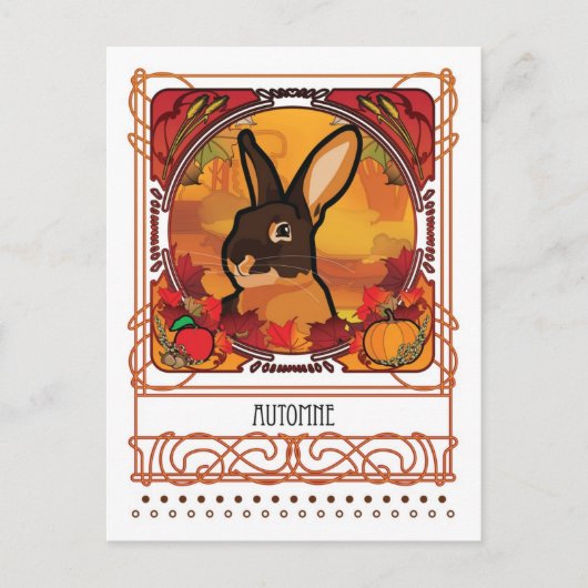 秋のポストカード ポストカード (正面)
