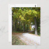 秋のポストカード ポストカード (正面/裏面)