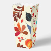 秋のポップコーン箱 フェイバーボックス (裏面)