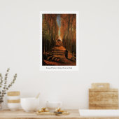 秋のポプラ通り、ビンセント・ヴァン・ゴッホ。イム ポスター (キッチン)