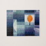 秋のポール・クレー・ハーフィンガー。ヴィンテージブルーアート ジグソーパズル<br><div class="desc">ポール・クレー「秋の前触れ」パズル。水彩青ヴィンテージアート。</div>