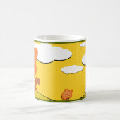 秋のマグカップ コーヒーマグカップ (中央)