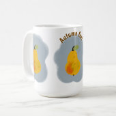 秋のマグカップ コーヒーマグカップ (正面左)