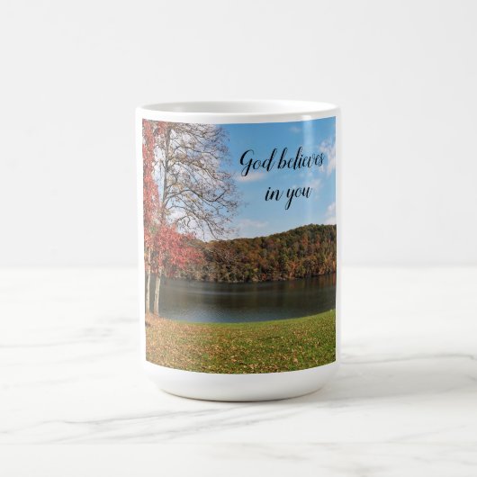 秋のマグカップ コーヒーマグカップ (中央)