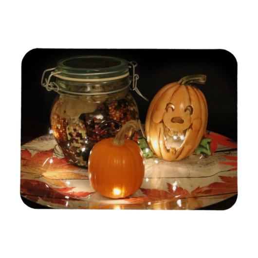 秋のマグカップ マグネット (横)