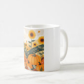 秋のマグ コーヒーマグカップ (正面右)