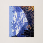 秋のマターホルンの山 ジグソーパズル (縦)