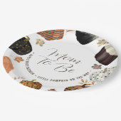 秋のママになる リトルパンプキン ベイビーシャワー ペーパー ペーパープレート (アングル)